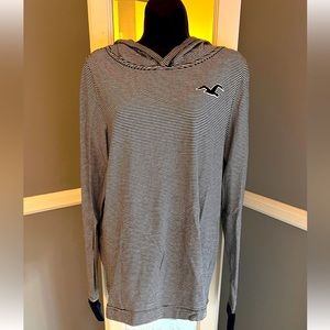 Hollister long sleeve hooded T